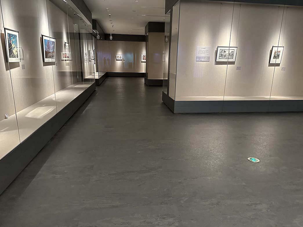 photo thumbnail of the nora rubber flooring project at Sichuan Art Museum